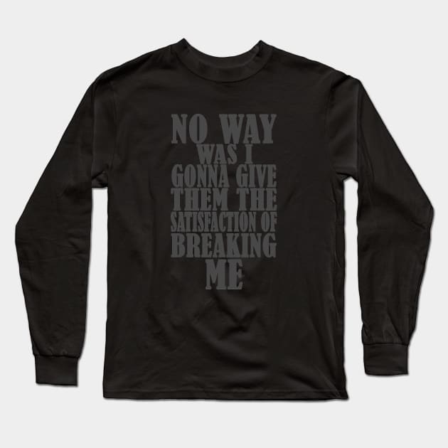 Harvey Specter - give them the satisfaction Long Sleeve T-Shirt by The Architect Shop